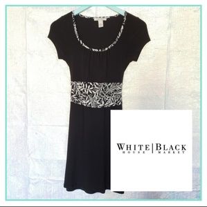 White House Black Market Short Sleeve Party Dress